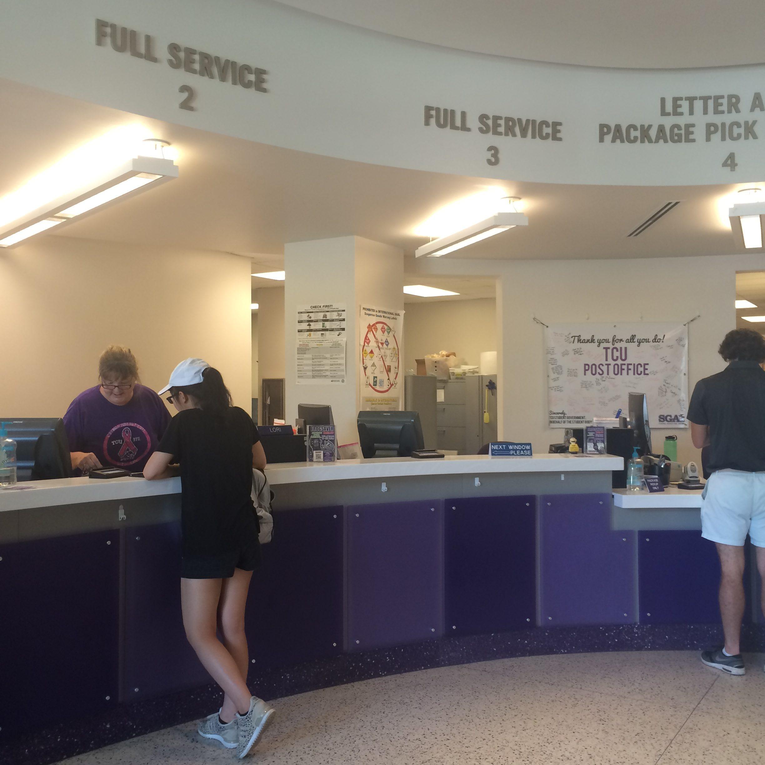 Tcu Post Office Makes New Changes Tcu 360